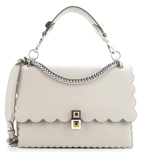 FENDI Kan I Bag Leather Medium