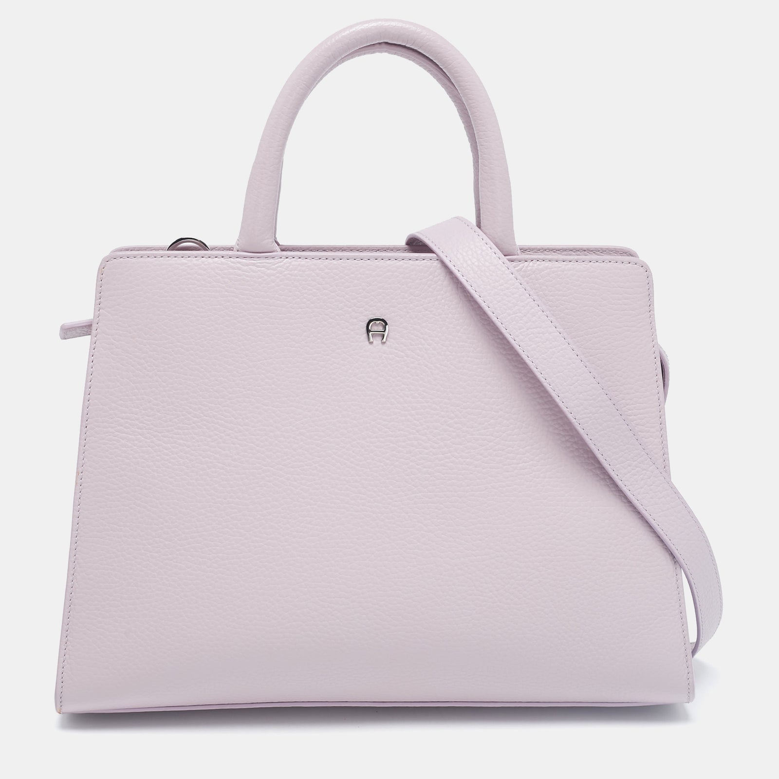 Aigner Cybill Tote aus hellfliederfarbenem Leder