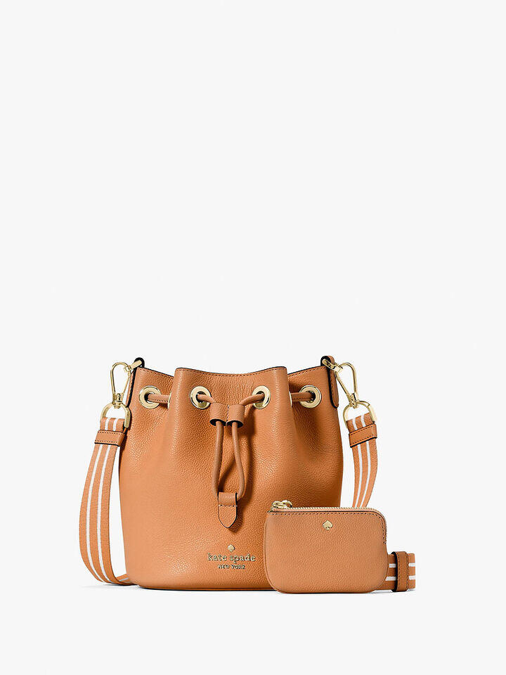 Kate Spade Au Rosie Pebbled Leather Mini Bucket Bag