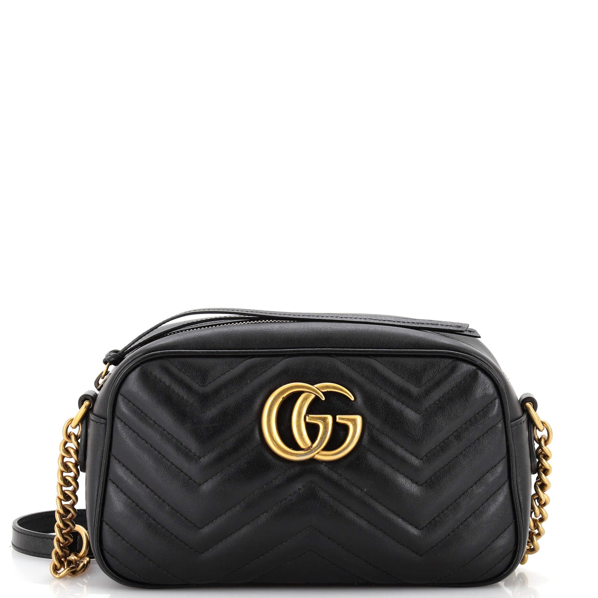 Gucci GUCCI GG Marmont Shoulder Bag Matelasse Leather Small