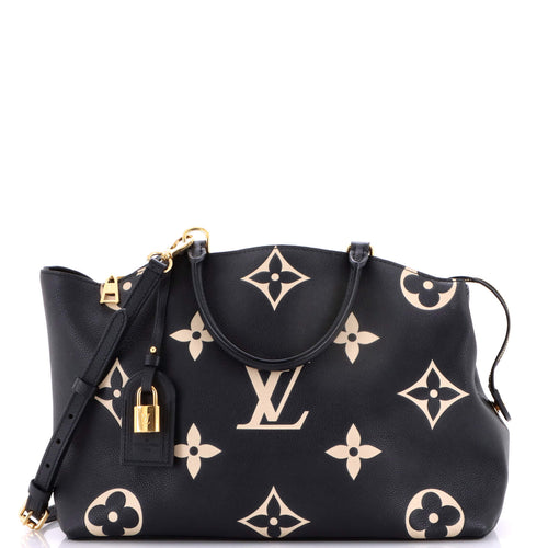 Grand Palais Handbag Bicolor Monogram Empreinte Giant