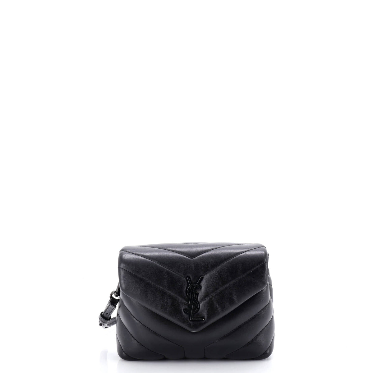Saint Laurent Loulou Shoulder Bag Matelasse Chevron Leather Toy