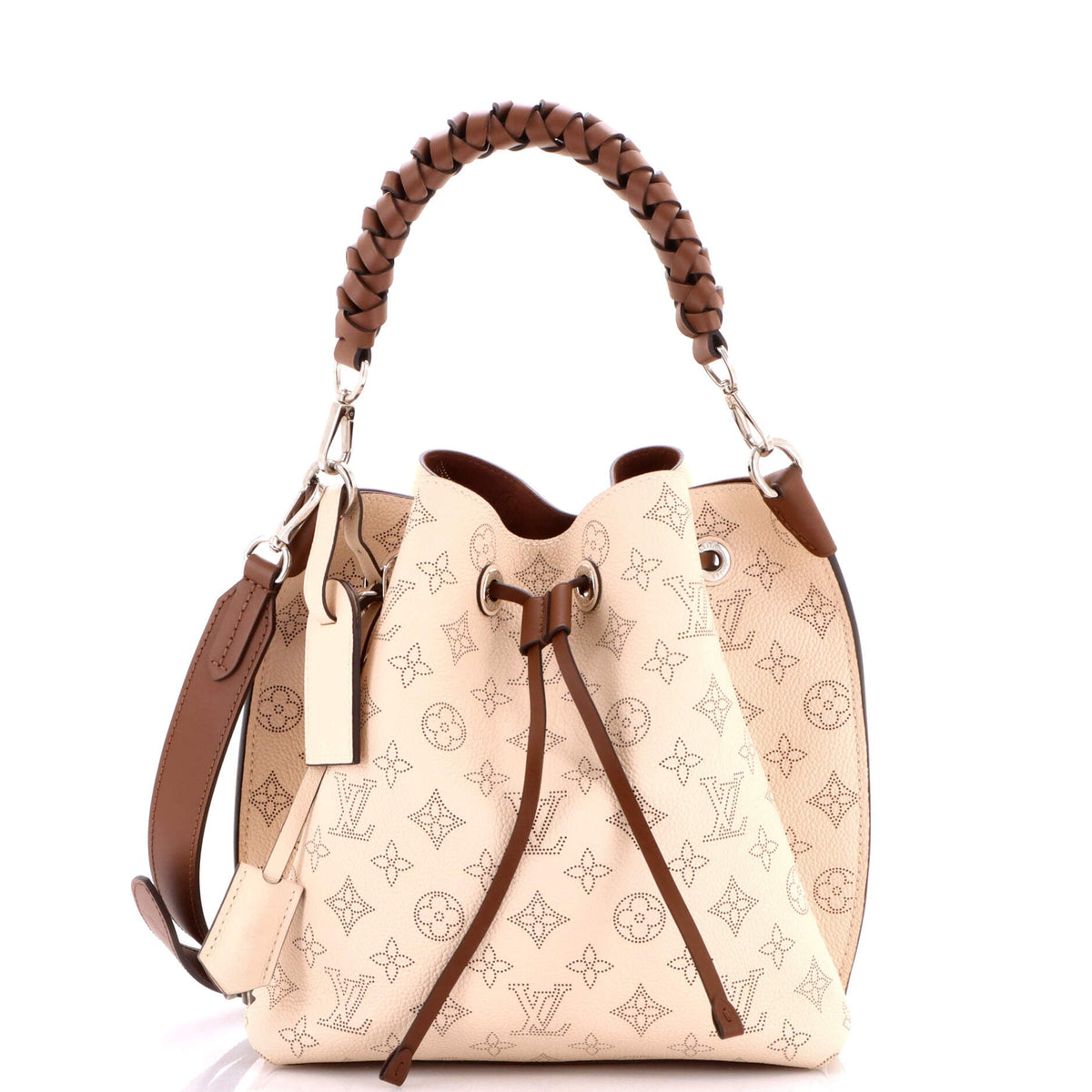 Louis Vuitton Muria Bucket Bag Mahina Leather