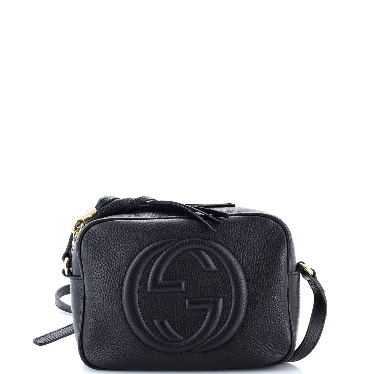 Gucci GUCCI Soho Disco Crossbody Bag Leather Small