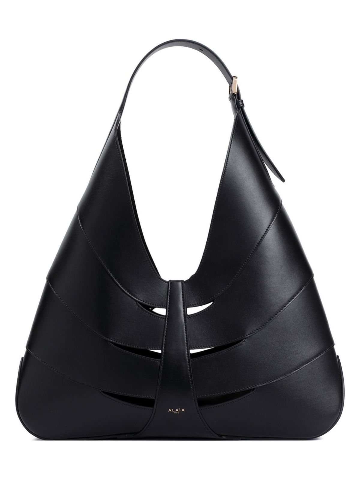 AlaÃ¯a Women's Delta Hobo Bag in Black | Size UNICA | AA1S06041CA515