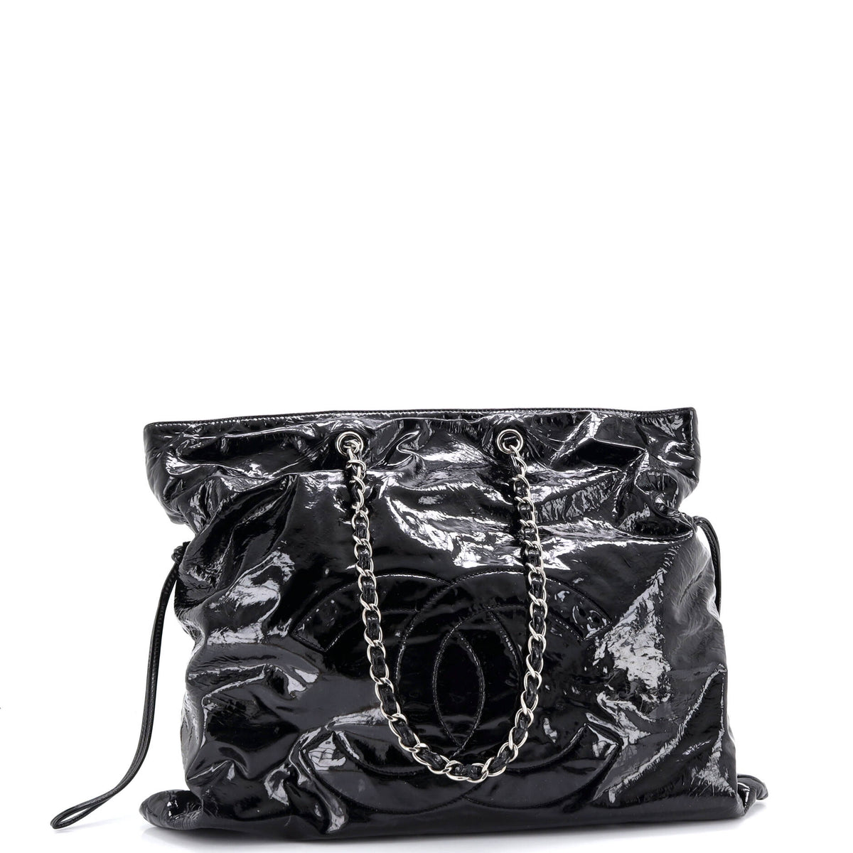 Chanel CHANEL Bon Bon Tote Patent Large