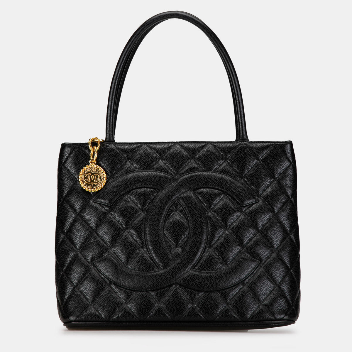 Chanel Caviar Medallion Tote