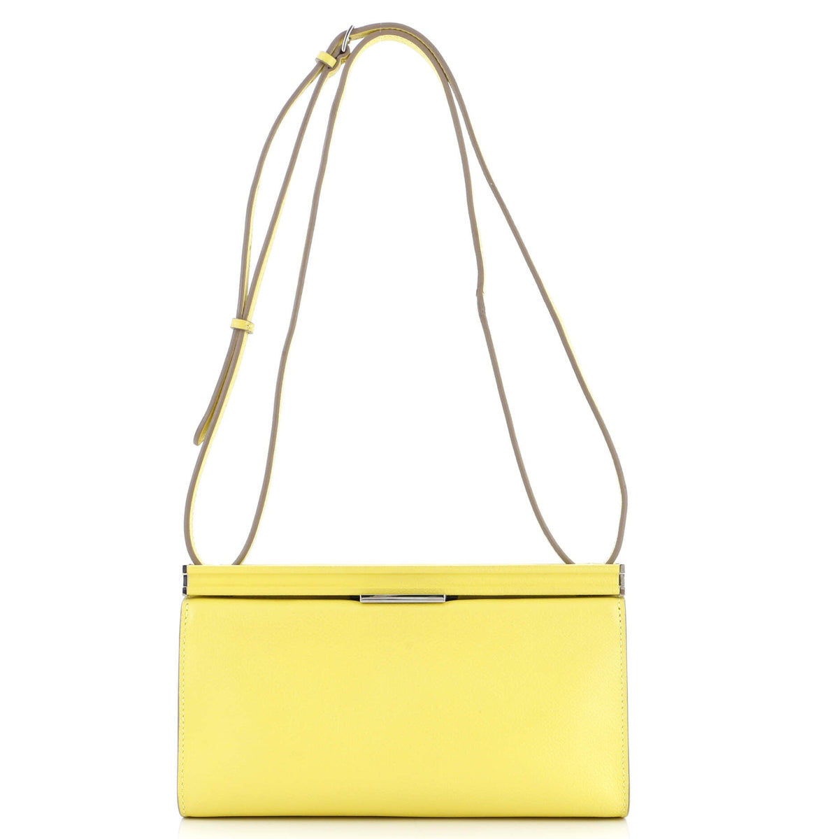 Hermès Clic-H Shoulder Bag Evercolor 21