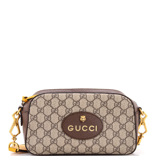 GUCCI Neo Vintage Camera Messenger Bag GG Coated Canvas