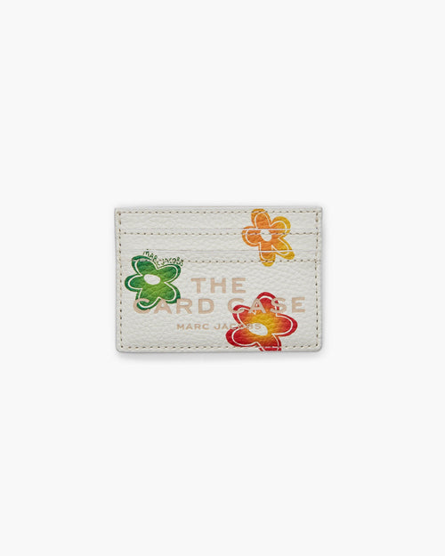 Marc Jacobs The Wild Daisy Card Case in White Multi