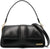 Women's Lambskin & Cotton Shoulder Bag in Black | Size UNICA | 231BA0523073