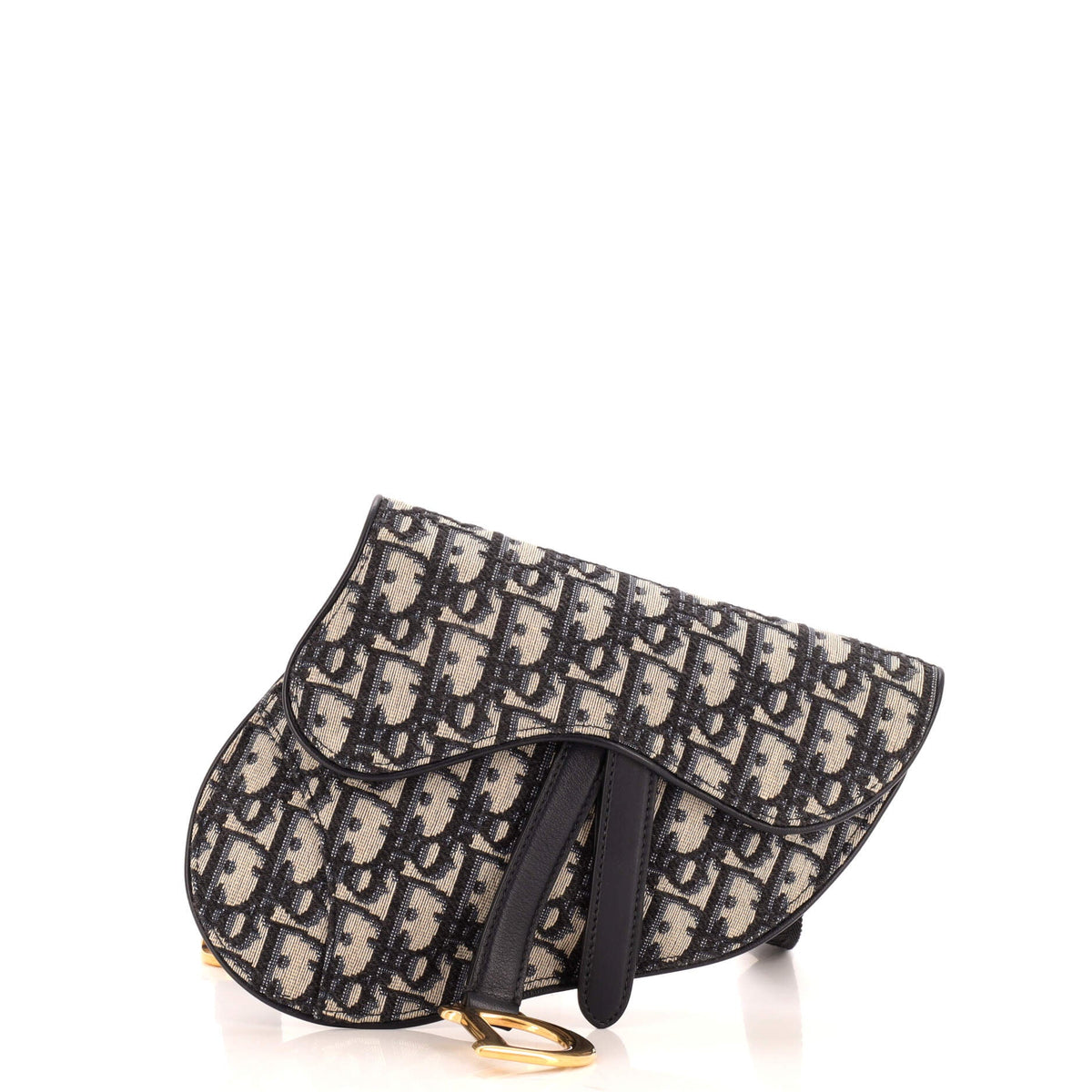 Christian Dior Saddle Belt Bag Oblique Canvas