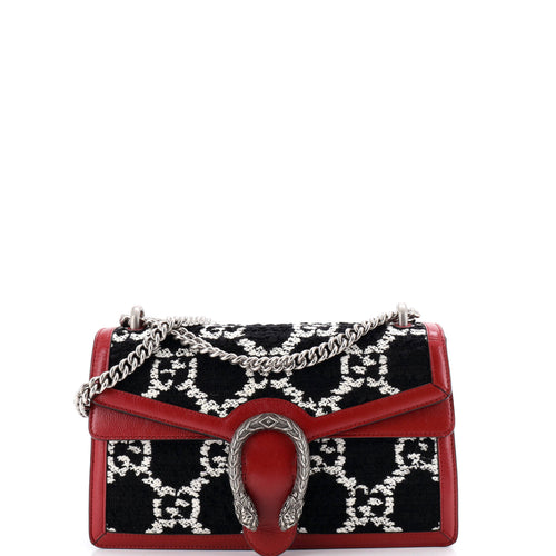 GUCCI Dionysus Bag GG Tweed Small