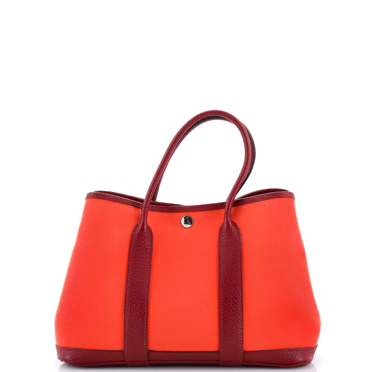 Herm?s Garden Party Tote Toile and Leather 30