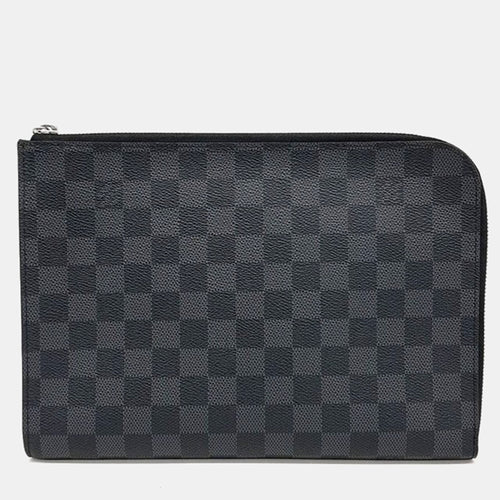 Black Damier Graphite Pochette Jour PM Bag