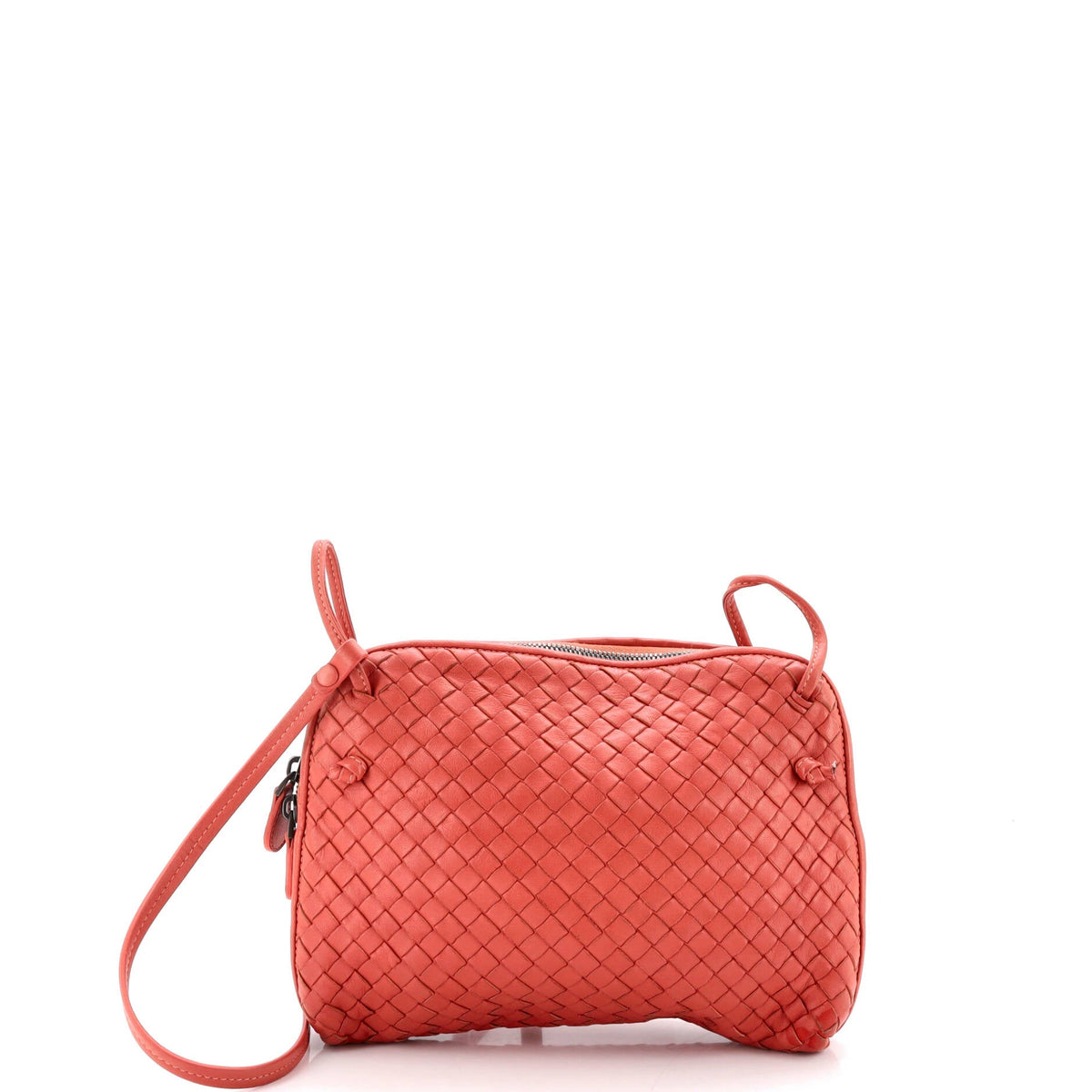 Bottega Veneta Nodini Crossbody Bag Intrecciato Nappa Small