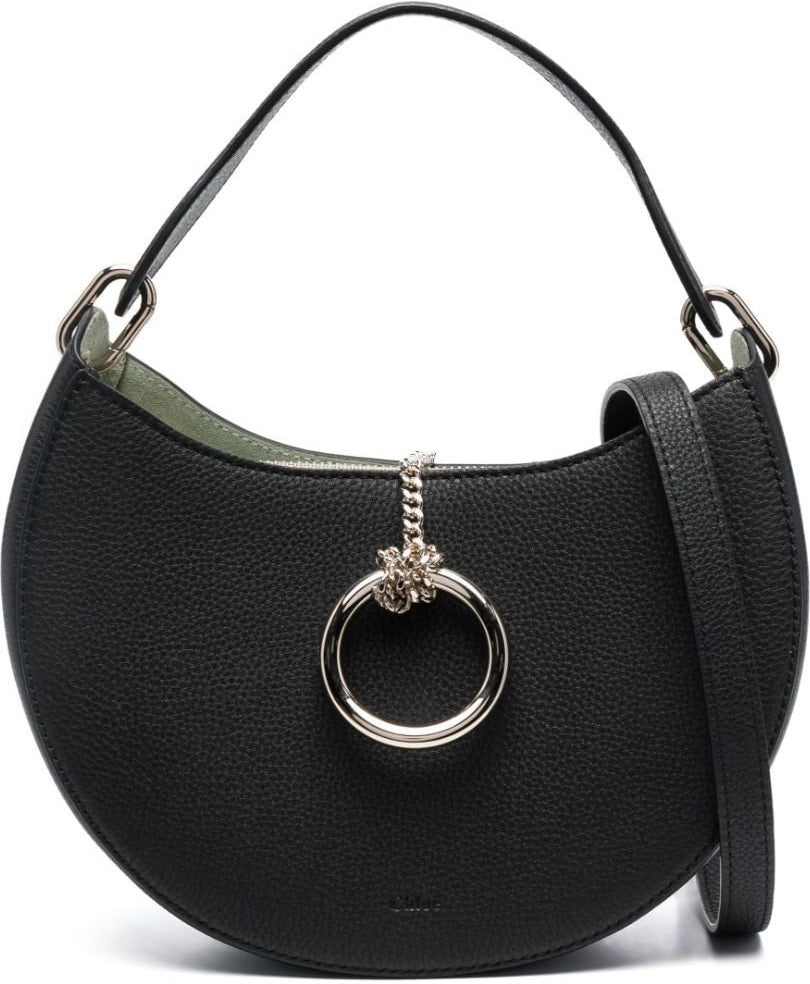 Chloé Women's ArlÃ¨ne Leather Crossbody Bag in Black | Size UNI | CHC23AS164K61ARLENE001