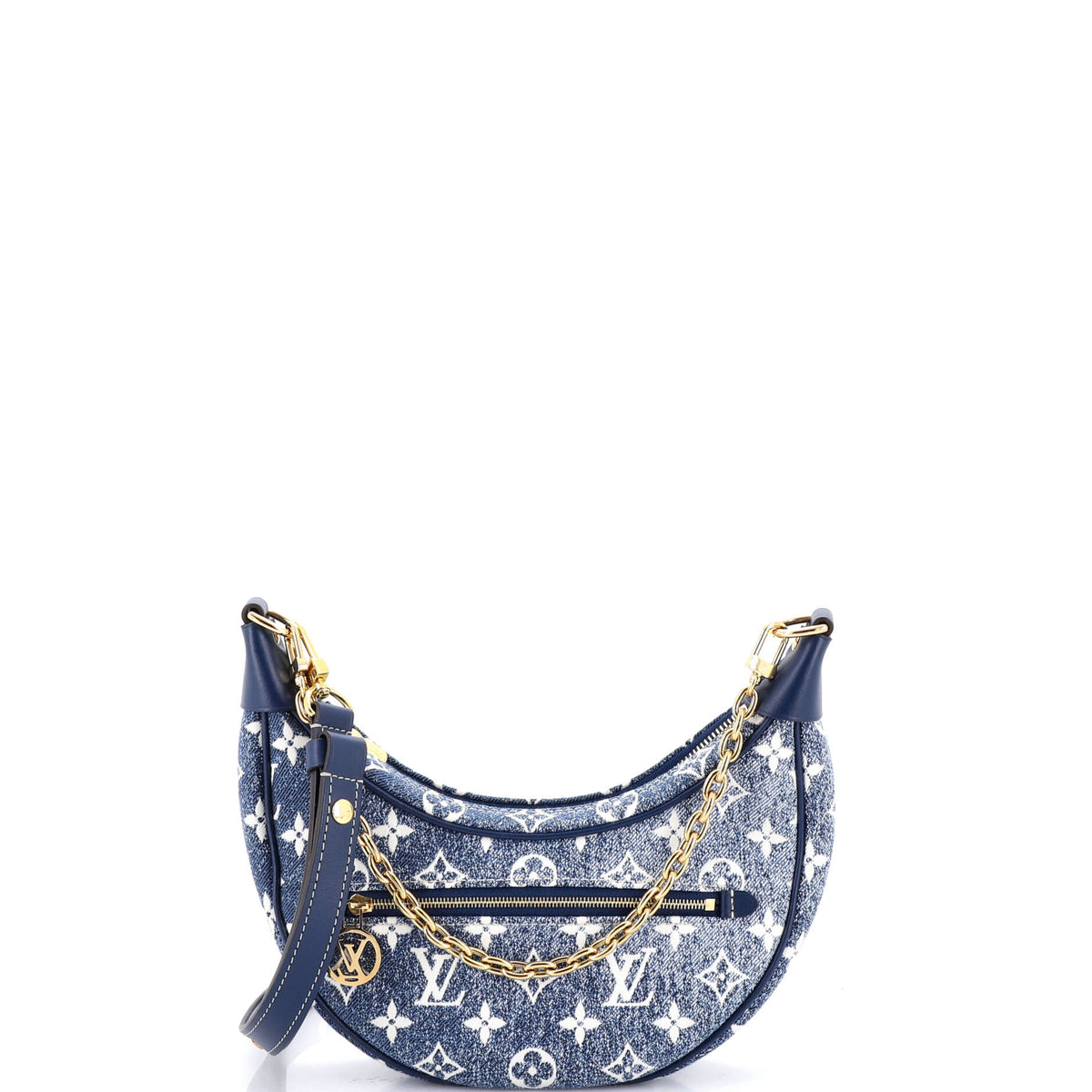 Louis Vuitton Loop Handbag Monogram Jacquard Denim