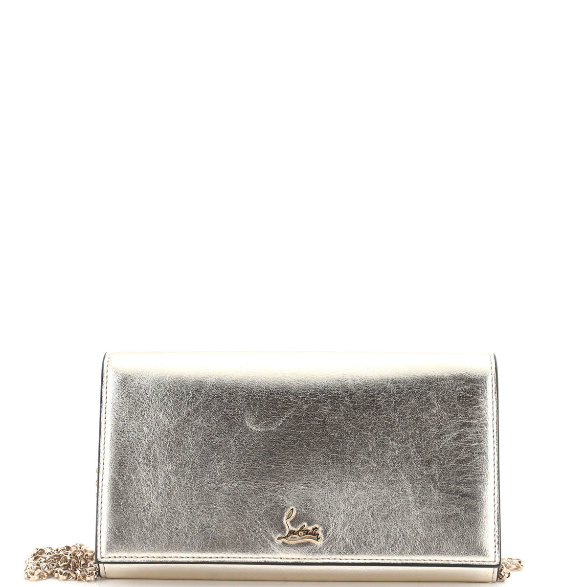 Christian Louboutin Boudoir Chain Wallet Leather