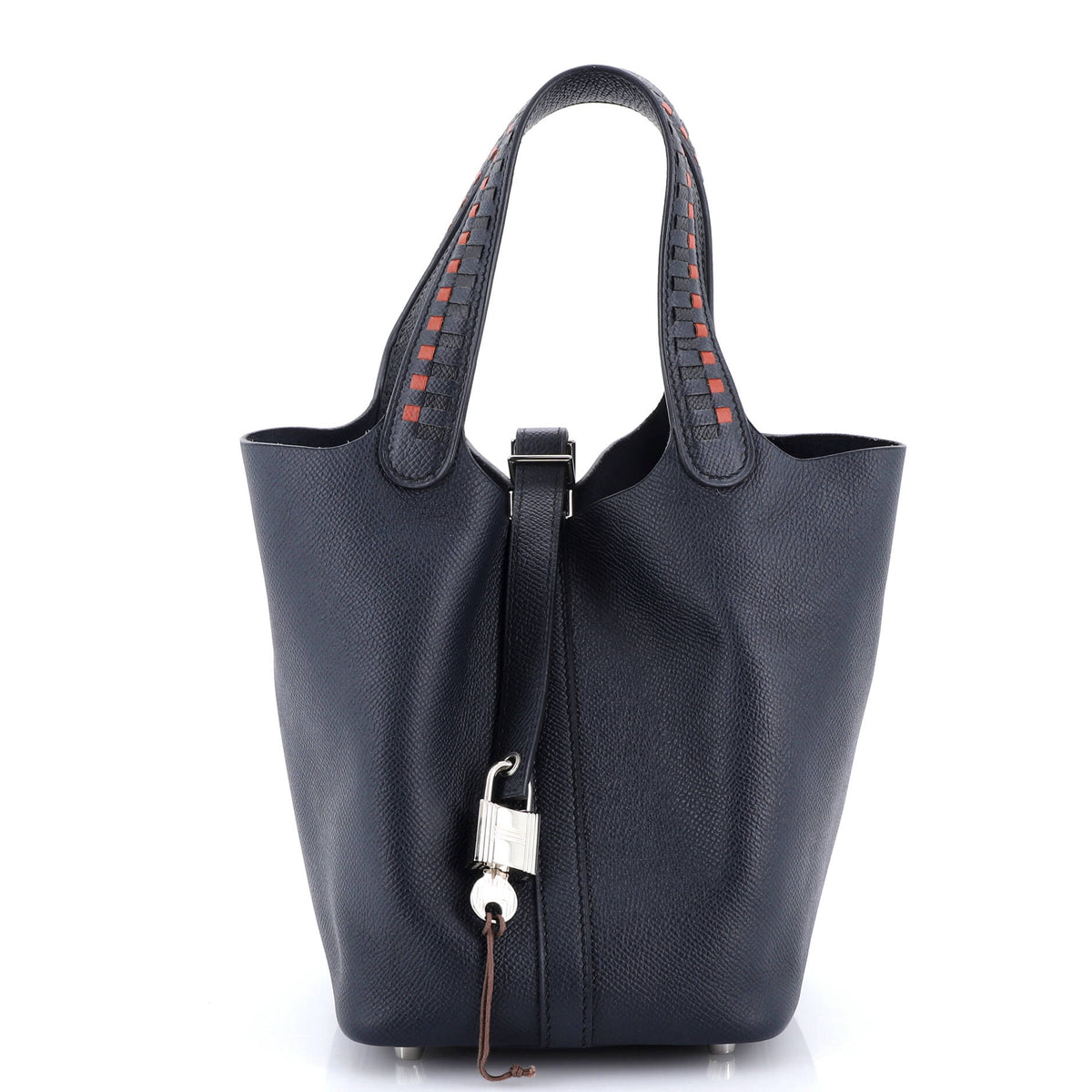 Herm?s Picotin Lock Bag Tressage Epsom PM