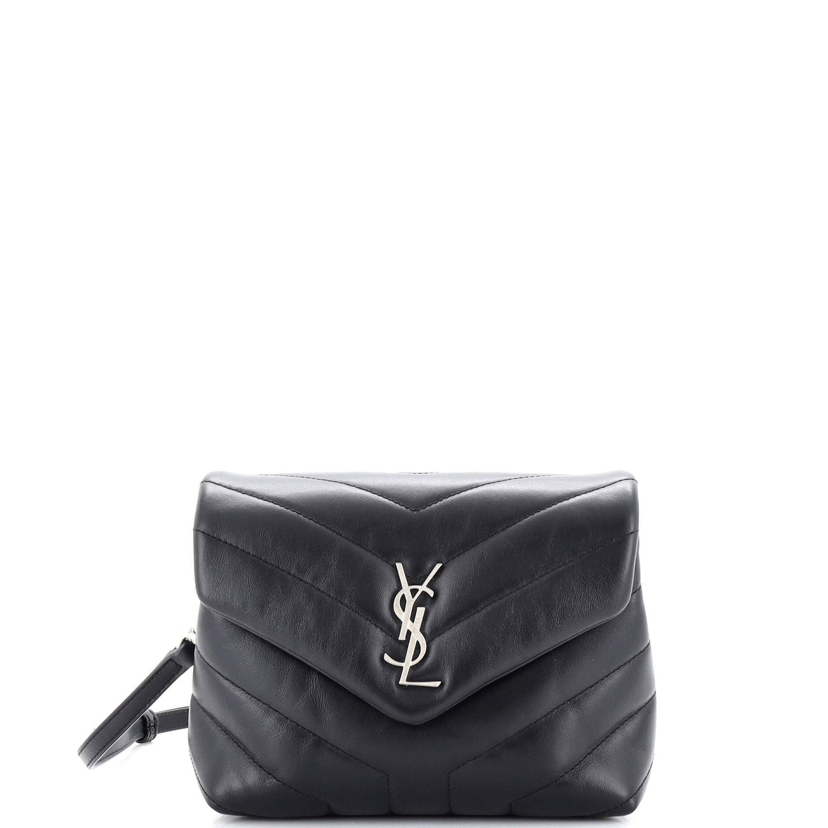 Saint Laurent Loulou Shoulder Bag Matelasse Chevron Leather Toy