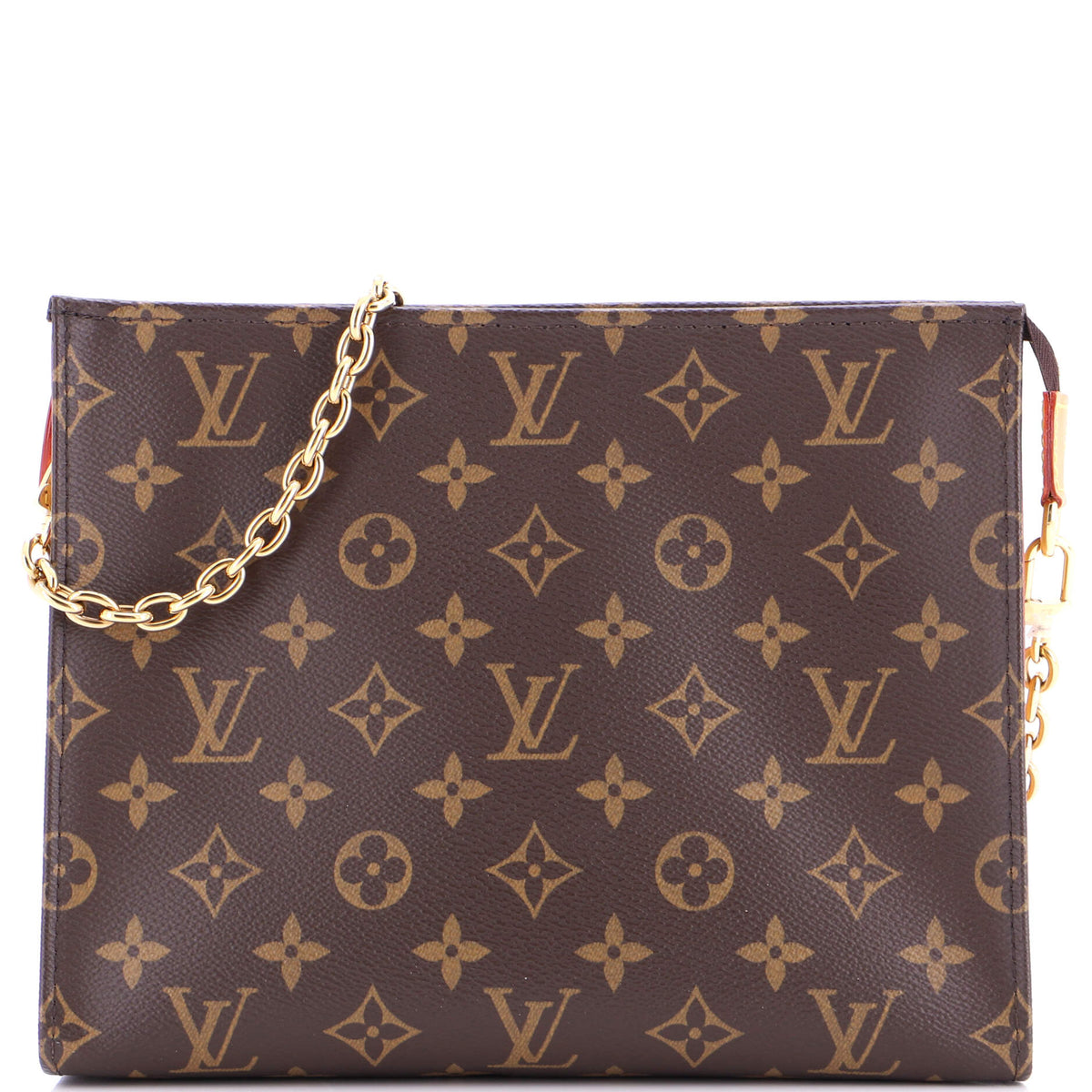 Louis Vuitton Toiletry Pouch on Chain Monogram Canvas