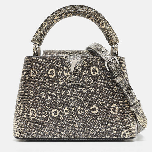 Grey Lizard Capucines Mini Bag