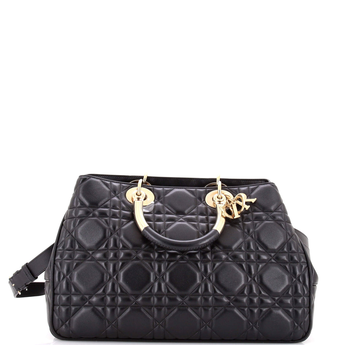 Christian Dior Lady 95.22 Bag Cannage Embossed Leather Large