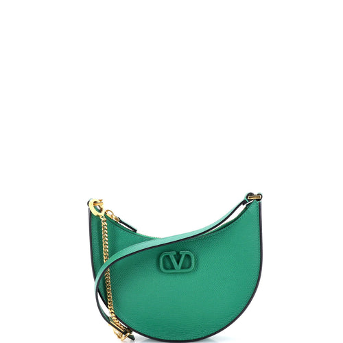 VALENTINO GARAVANI VLogo Hobo Leather Mini