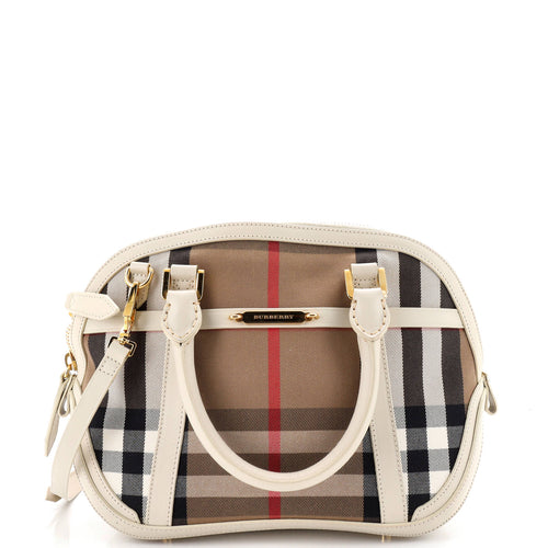 Bridle Orchard Bag House Check Canvas Small
