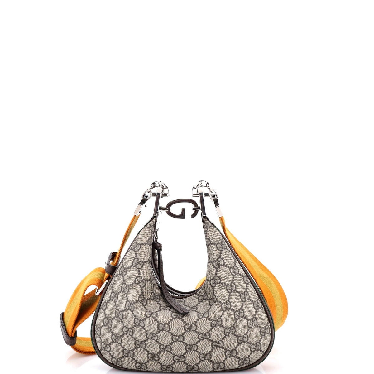 Gucci GUCCI Attache Shoulder Bag GG Coated Canvas Small