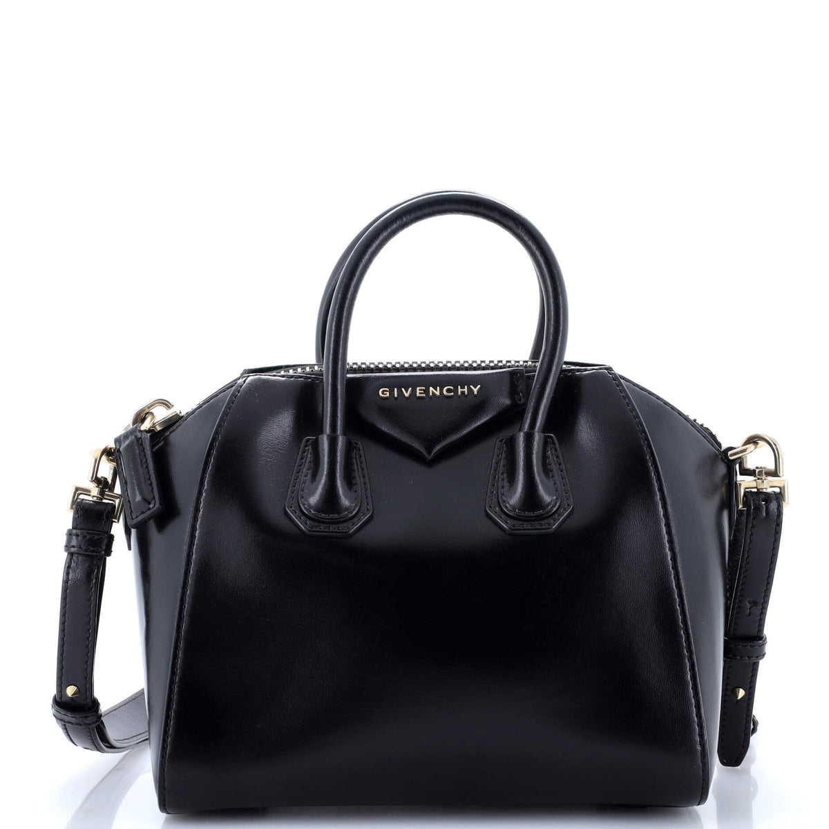 Givenchy GIVENCHY Antigona Bag Glazed Leather Mini