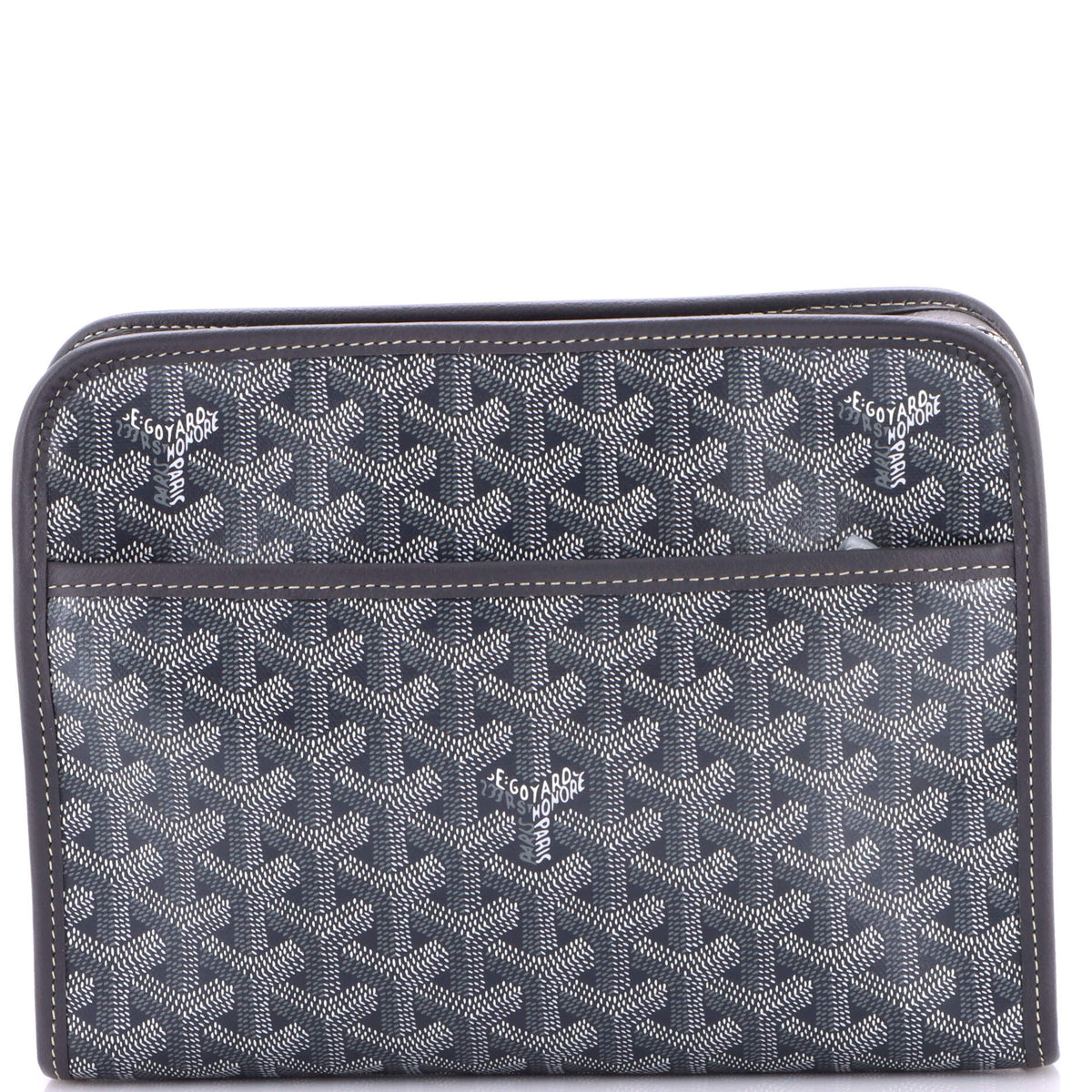 Goyard GOYARD Jouvence Toiletry Pouch Coated Canvas MM