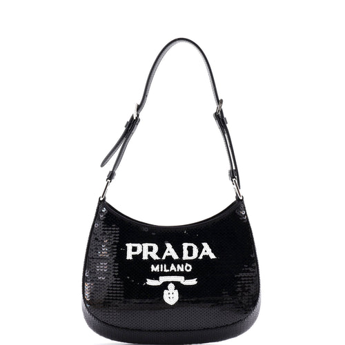 PRADA Cleo Shoulder Bag Sequins Small