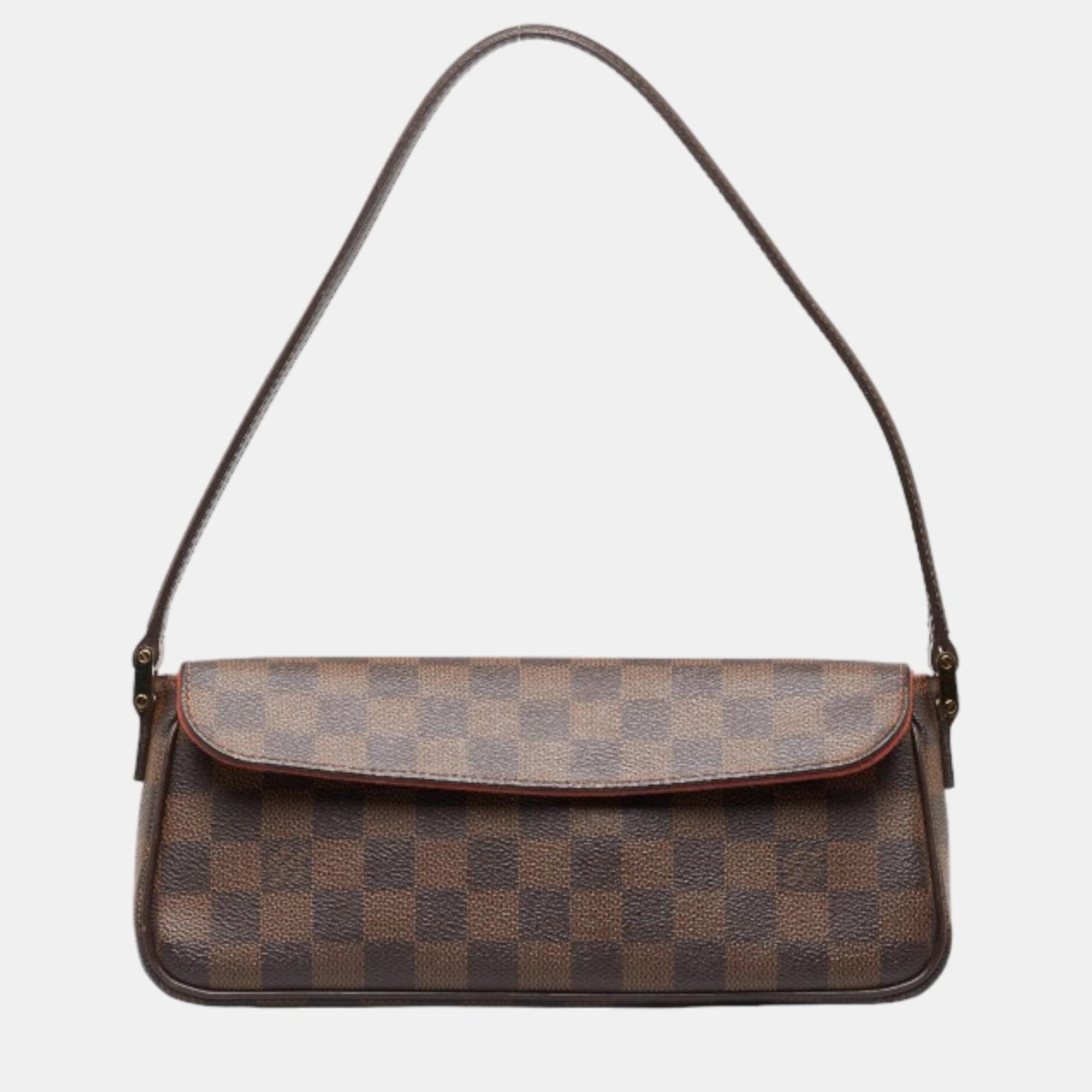 Louis Vuitton Braunes Canvas Damier Ebene Recoleta