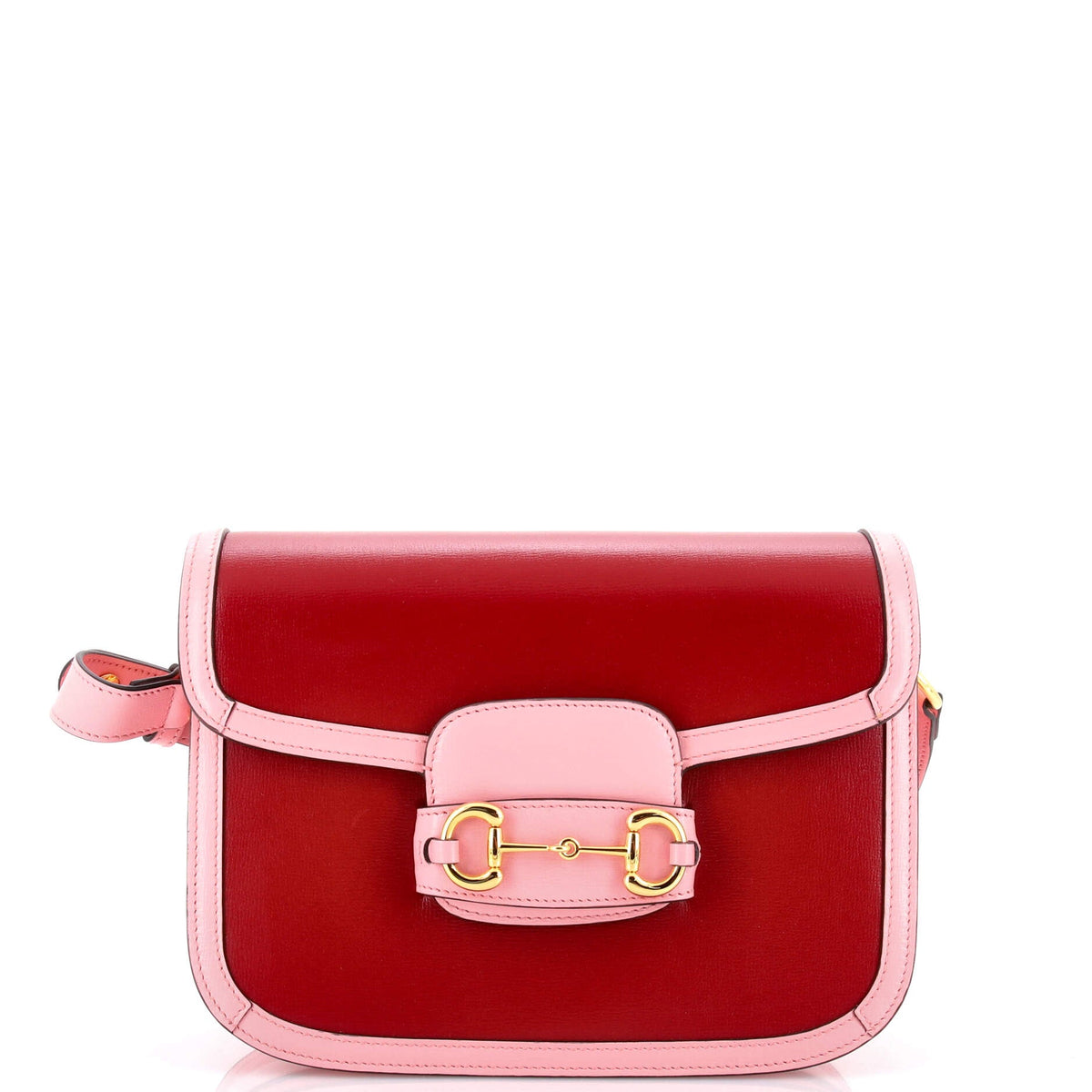 Gucci GUCCI Horsebit 1955 Shoulder Bag Printed Leather Small
