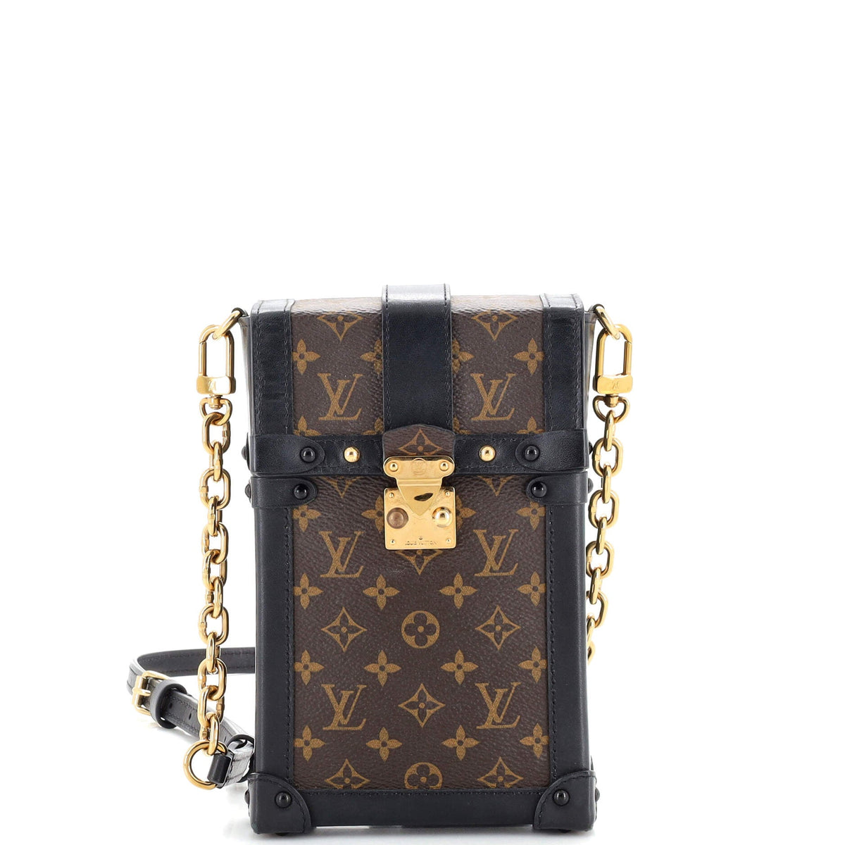 Louis Vuitton Vertical Trunk Pochette Monogram Canvas