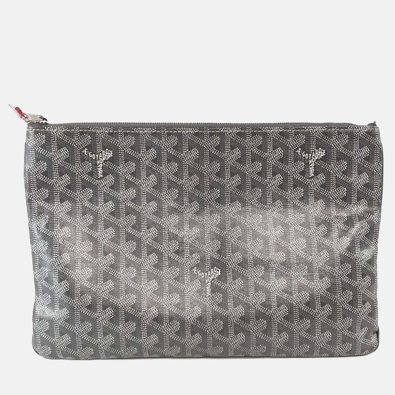 Goyard Coated Canvas Senat MM Zip Pouch