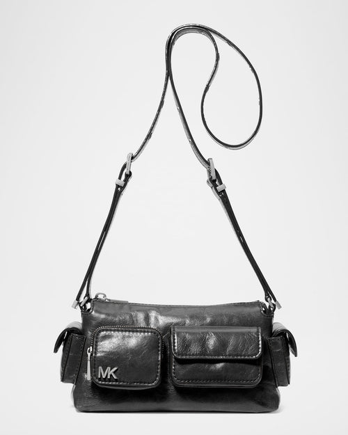 Dakota Small Leather Pocket Crossbody Bag