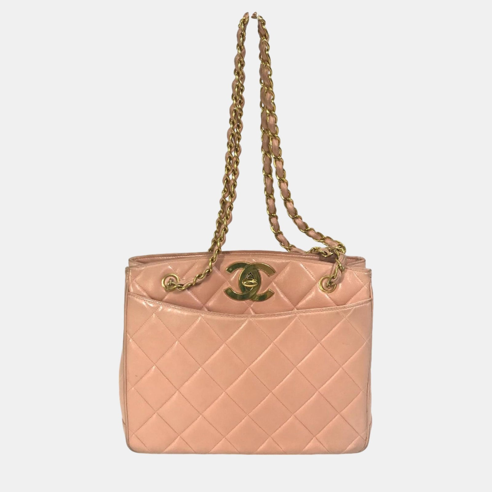 Chanel rosa CC Mark Bag Kettentasche