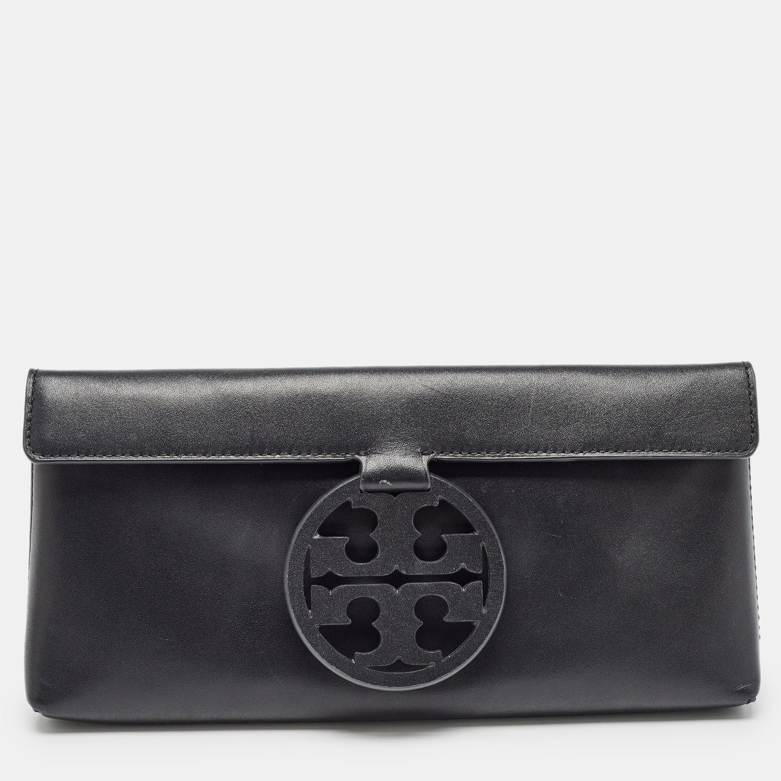 Tory Burch Back Leather Miller Clutch