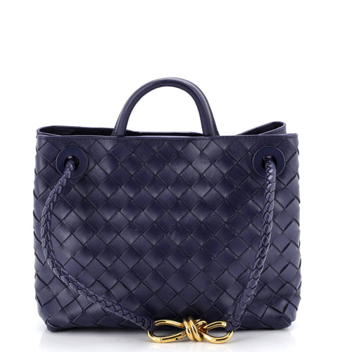 Andiamo Top Handle Bag Intrecciato Nappa Small