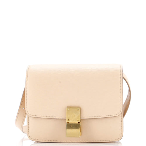 CELINE Classic Box Bag Grainy Leather Small