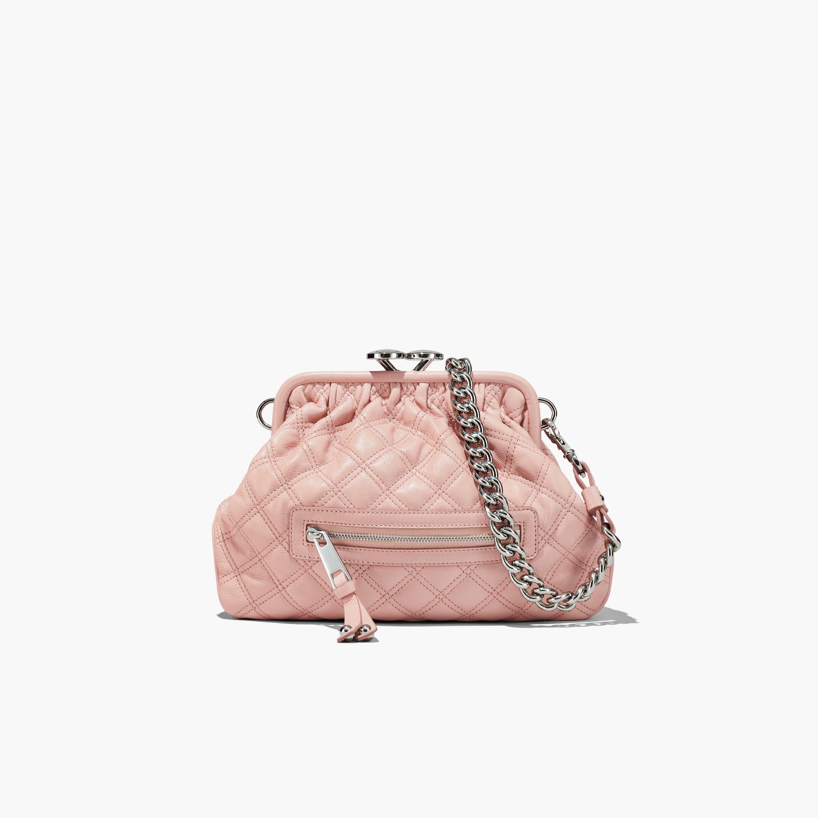 Marc Jacobs Re-Edition Quilted Leather Little Stam Bag in Rose