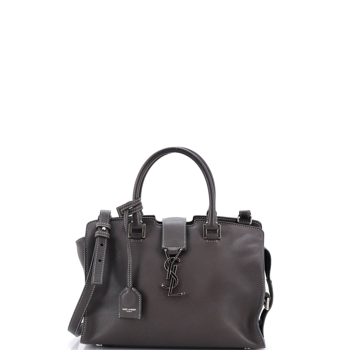 Saint Laurent Monogram Cabas Leather Baby