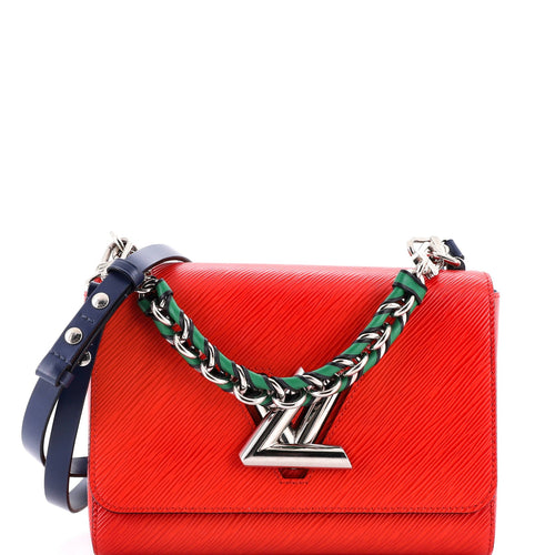 Braided Handle Twist Bag Epi Leather MM