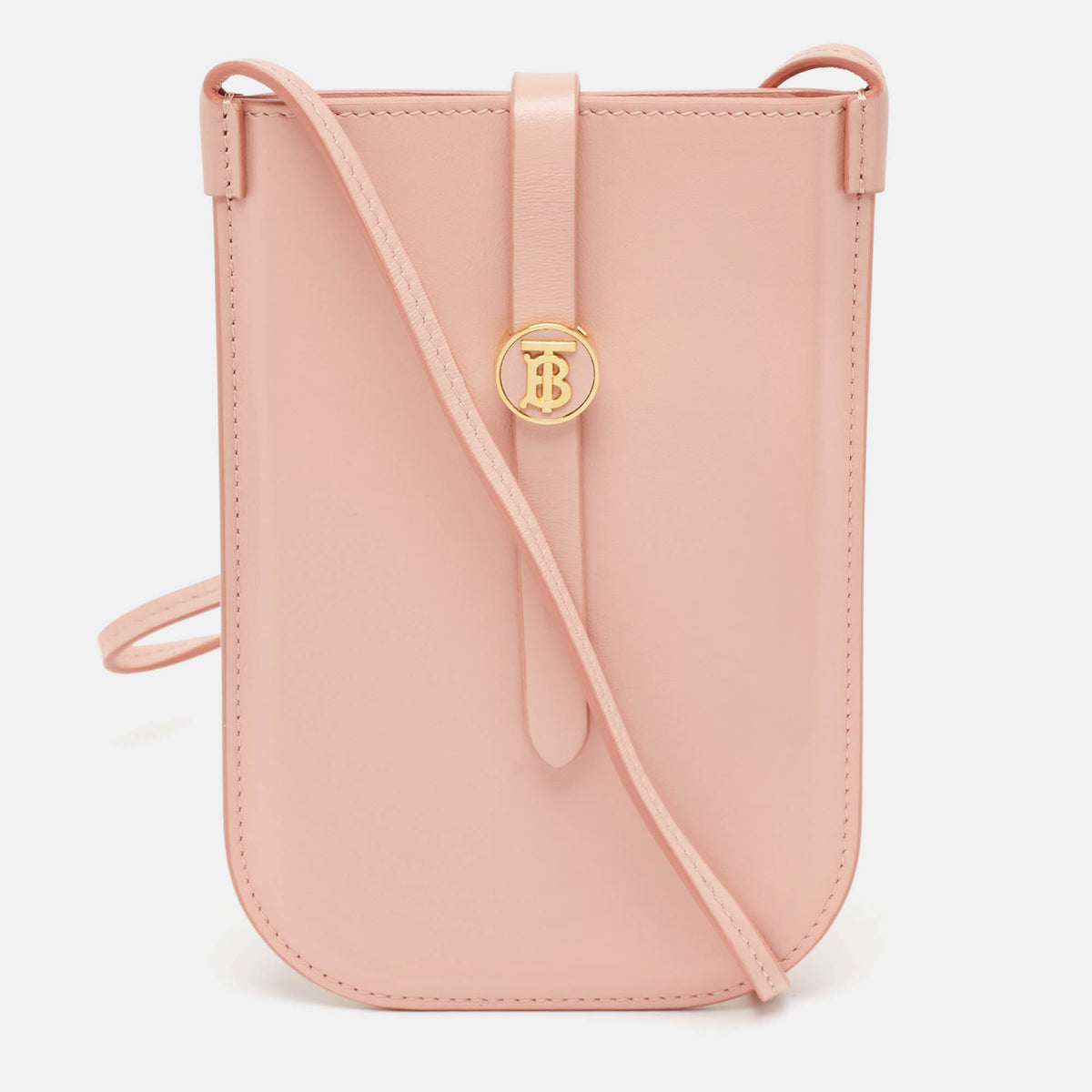 Burberry Light Leather Anne Phone Crossbody Bag