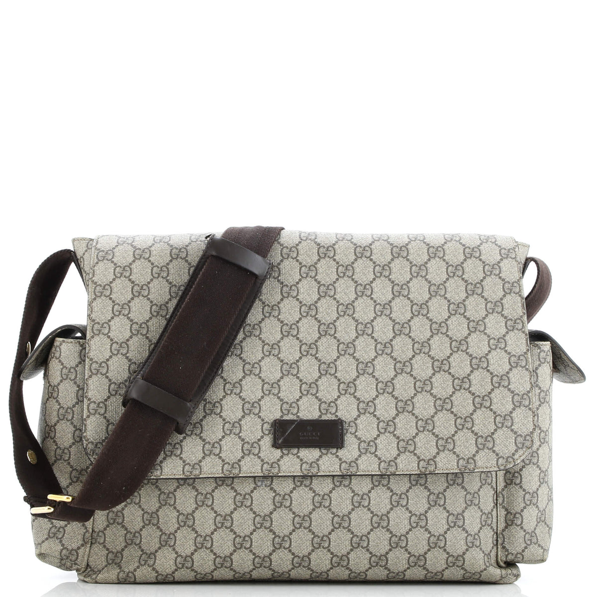 Gucci GUCCI Diaper Bag GG Coated Canvas