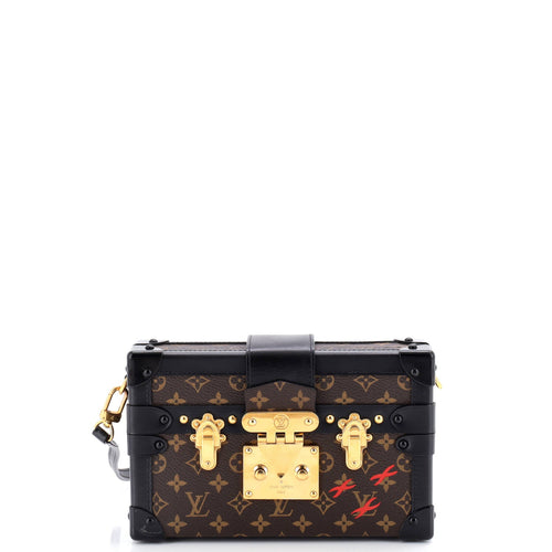 Petite Malle Handbag Monogram Canvas