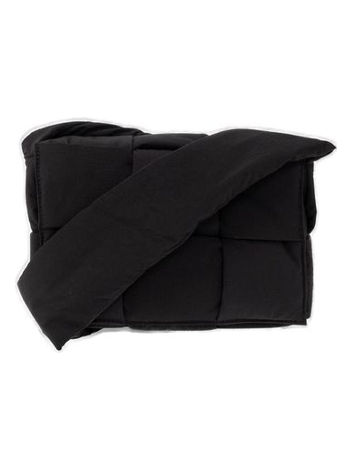 Bottega Veneta Men's Small Padded Tech Cassette Bag in Black | 755182VBO81